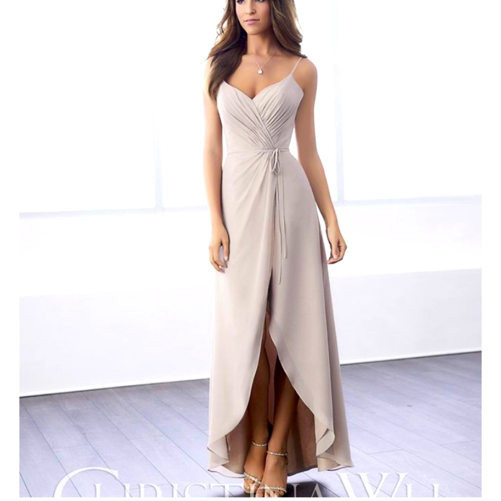 Christina Wu bridesmaid dress SIZE 8 color pearl